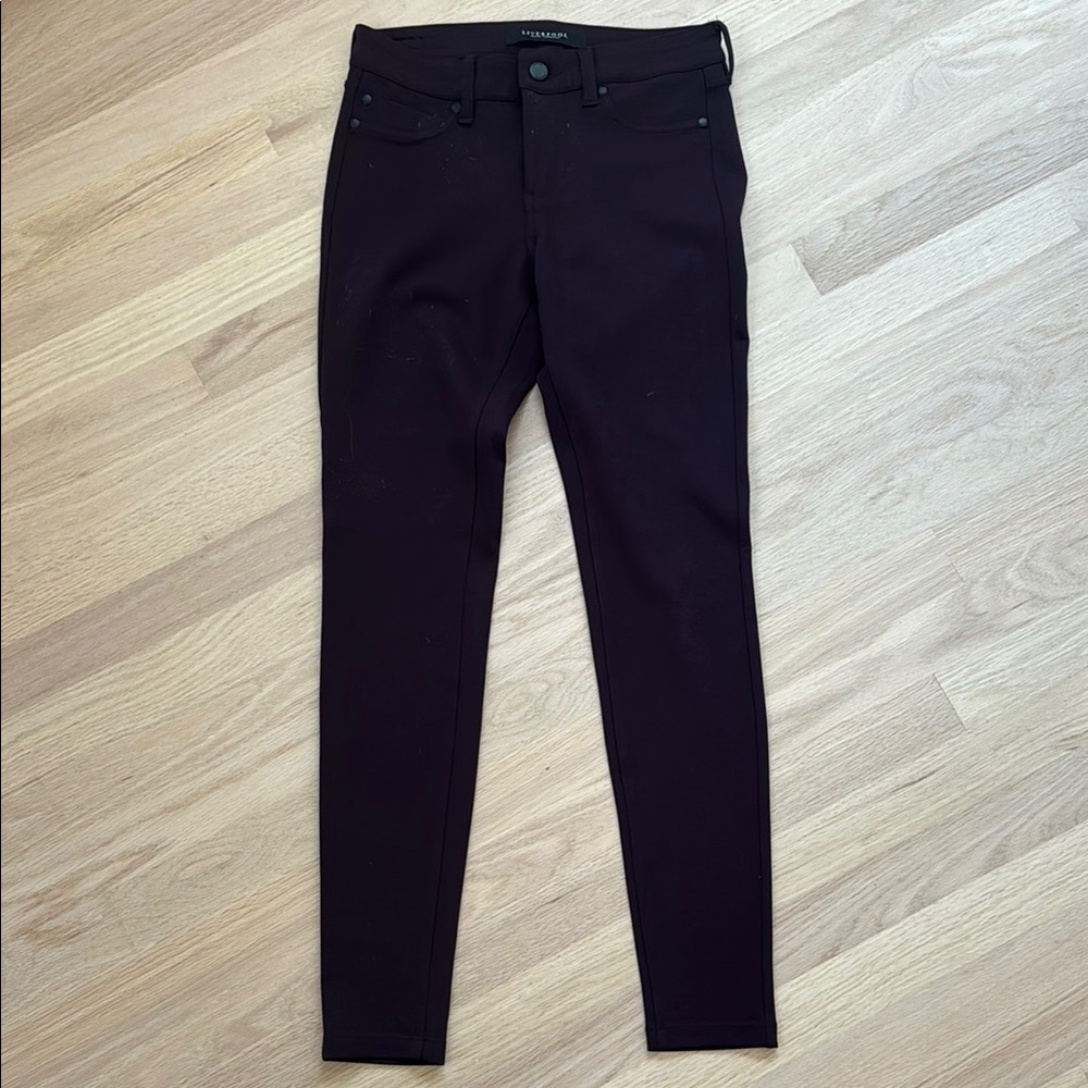 Dark plum pants/jeans